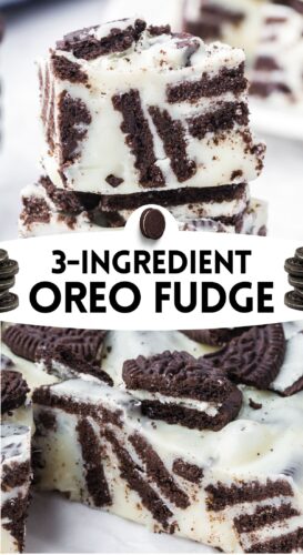 3 Ingredient Oreo Fudge Pin.
