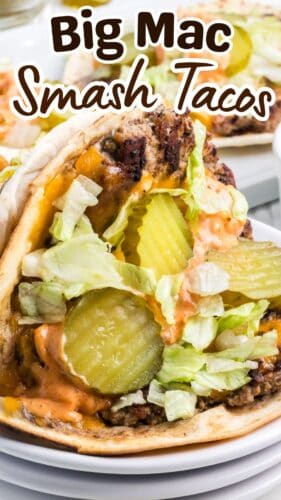 Big Mac Smash Tacos Pin.
