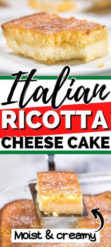 Italian Ricotta Cheese Cake (easy recipe)