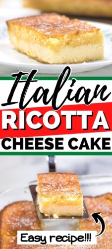 Italian Ricotta Cheese Cake