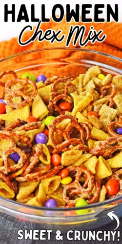Halloween Snack Mix; Sweet & Crunchy!
