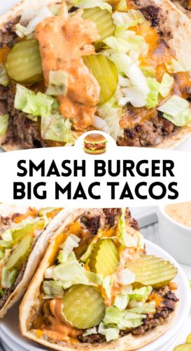 Smash Burger Big Mac Tacos Pin.