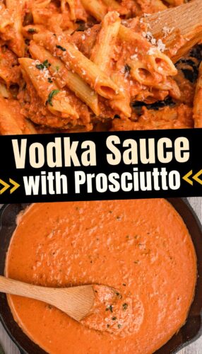 Vodka Sauce with Prosciutto pin.